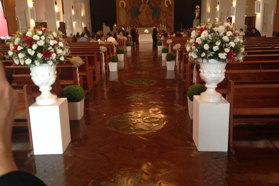 Decoração da igreja