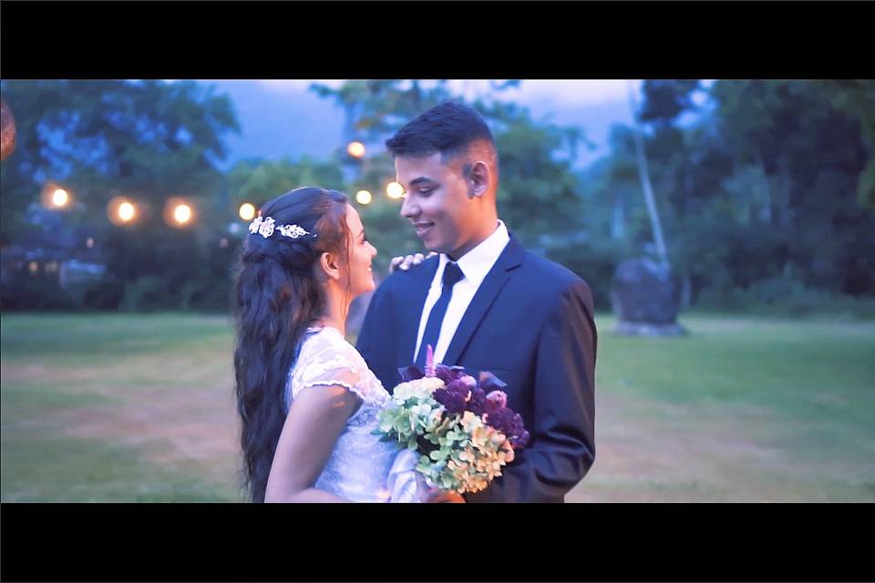 Print do vídeo de casamento