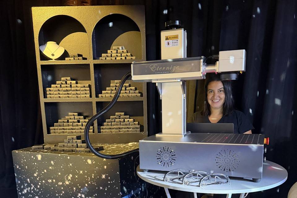 Máquina de laser