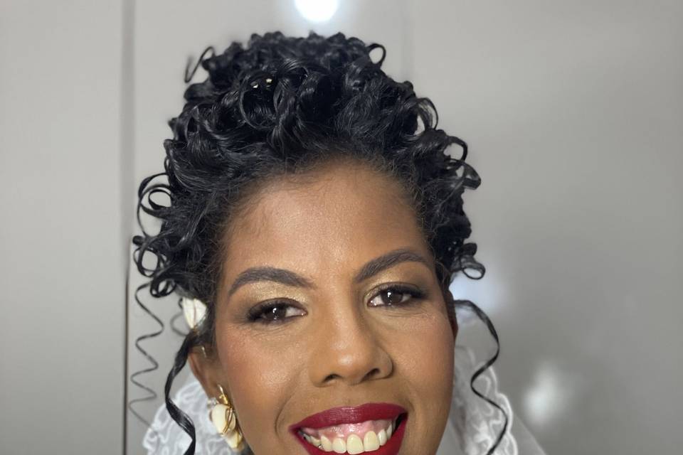 Noiva pronta.