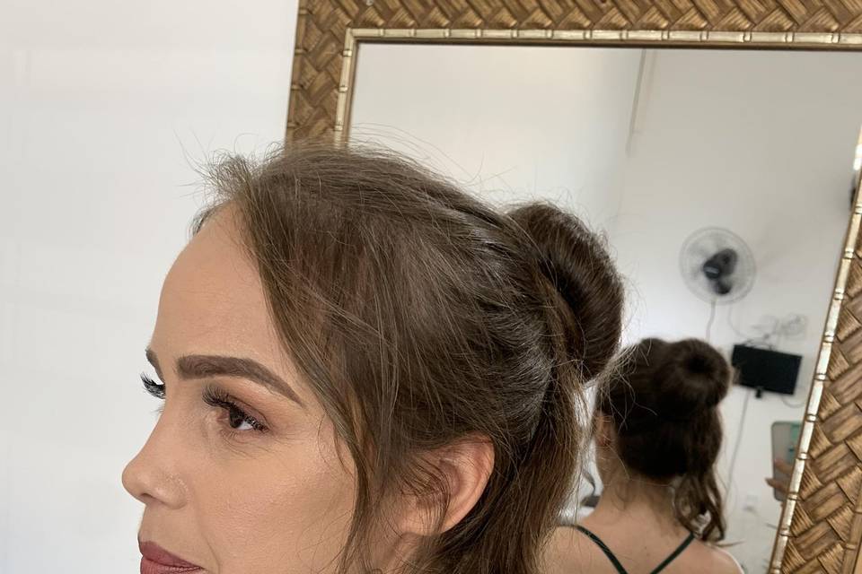 Make e penteado