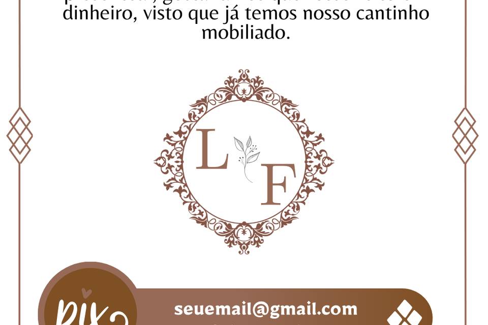 Lista de Presentes com Pix