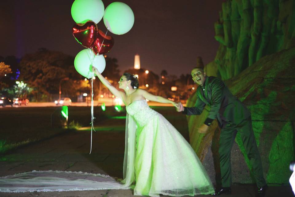 Ensaio dia do Casamento