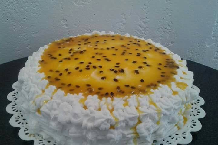 Bolo de maracujá