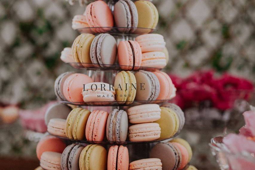 Torre de macarons