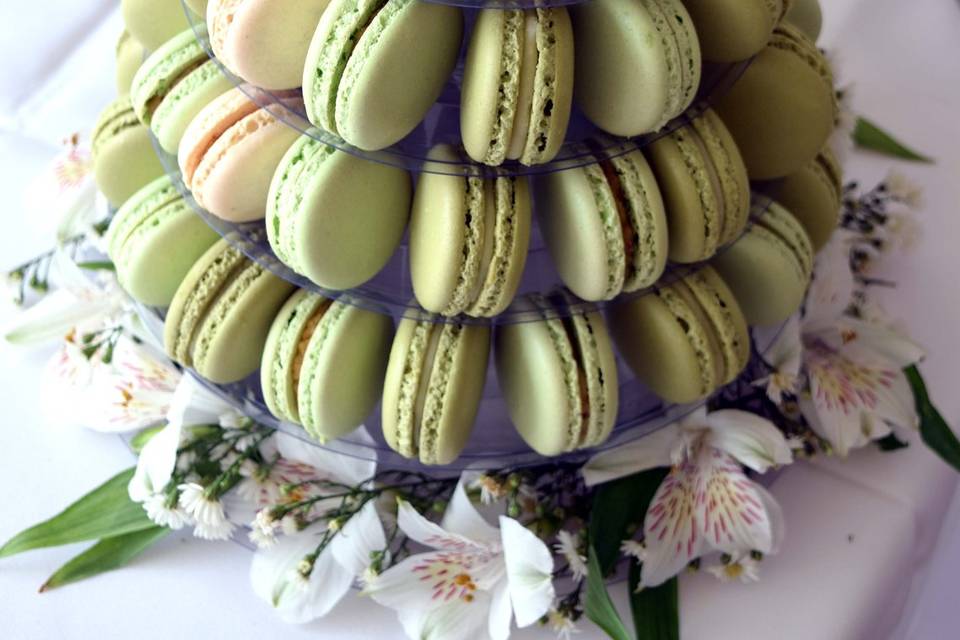 Torre de macarons