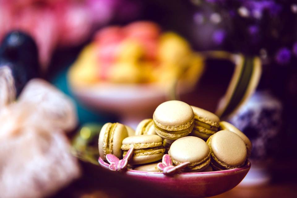 Macarons de pistache