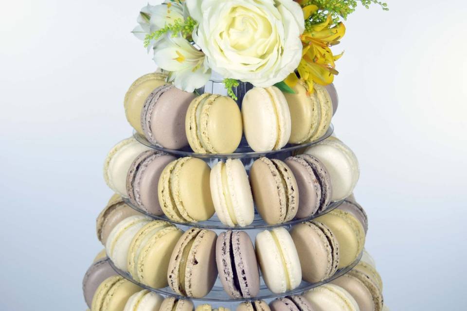 Torre de macarons