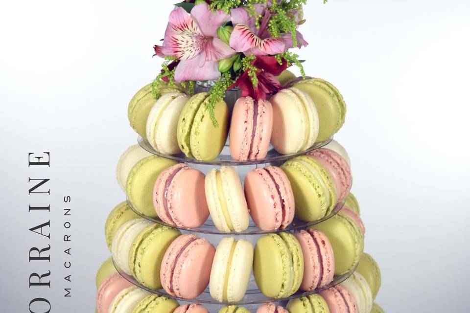 Torre de macarons