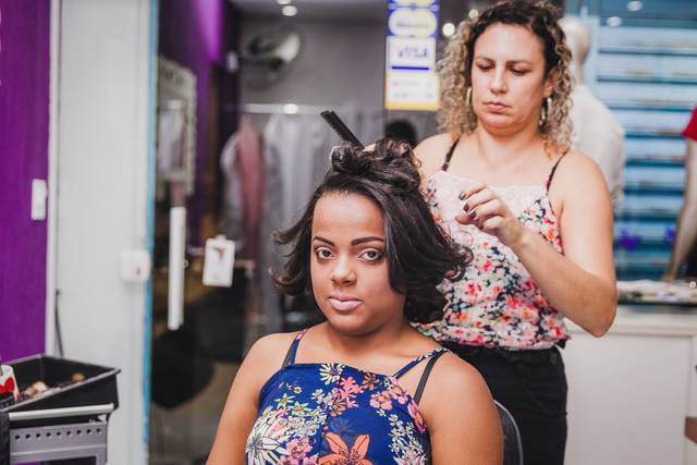 Making Of da noiva Raquel