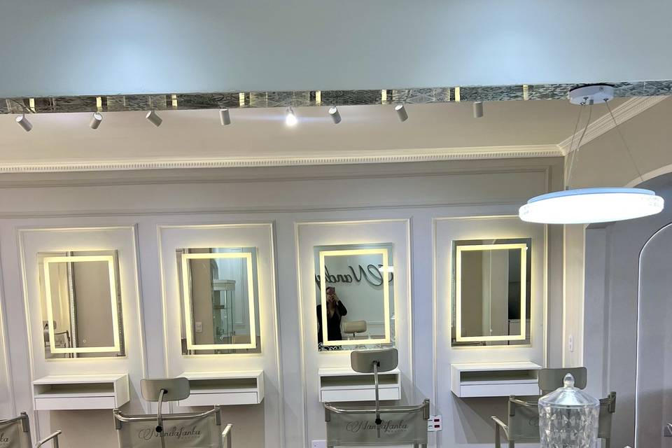 Sala para as madrinhas