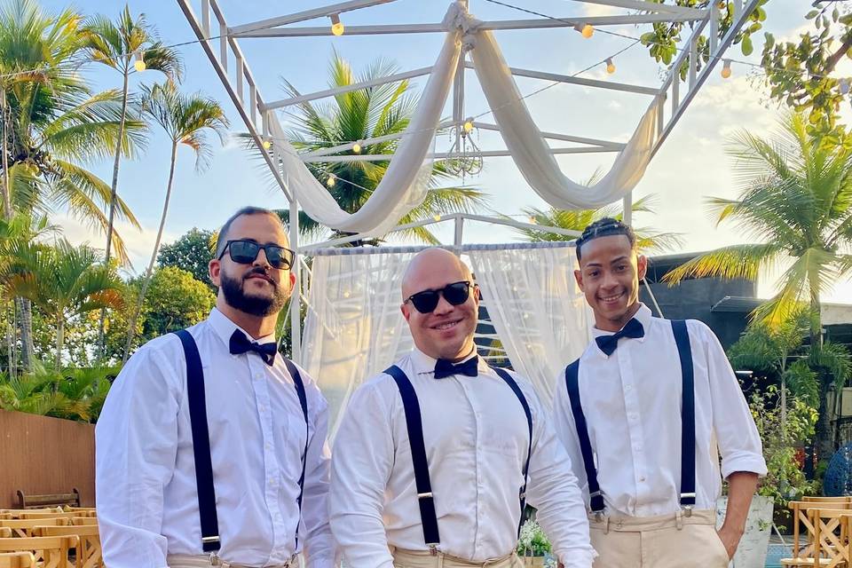 Trio sax teclado e violino