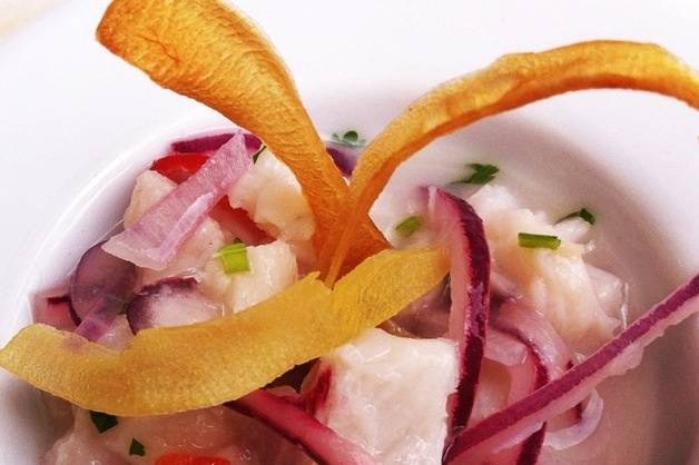 Ceviche de robalo