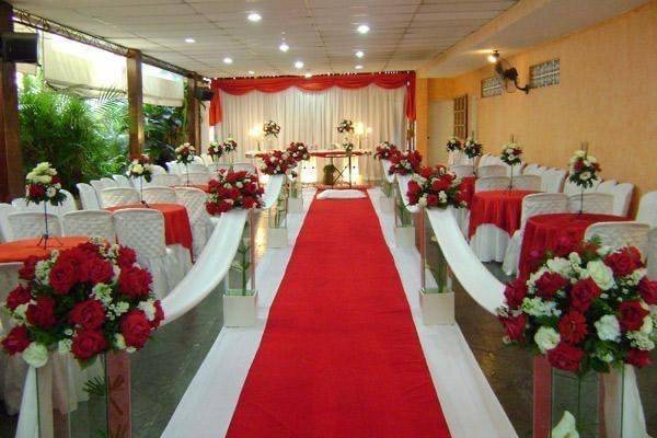 Cerimonia tradicional na igreja