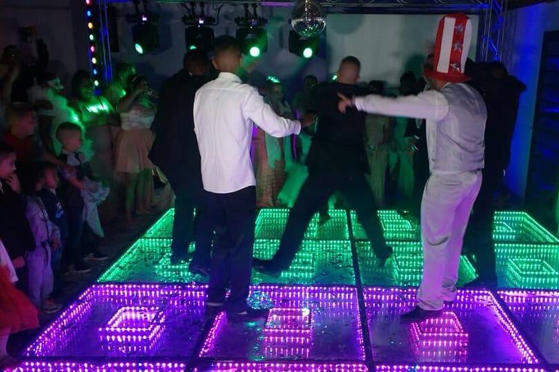 Pista de dança led infinity