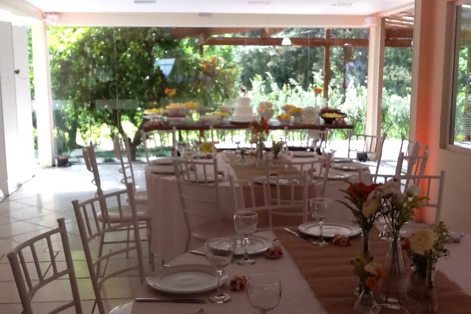 Mesa dos convidados