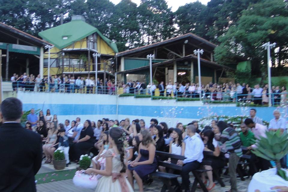 Casamento piscina