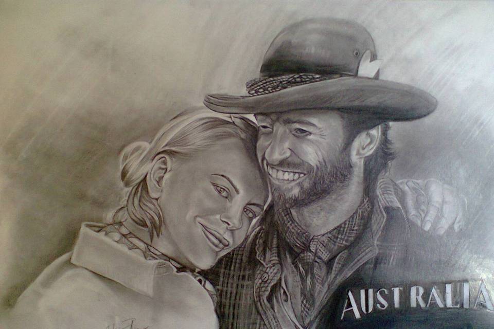 Desenho do filme australia