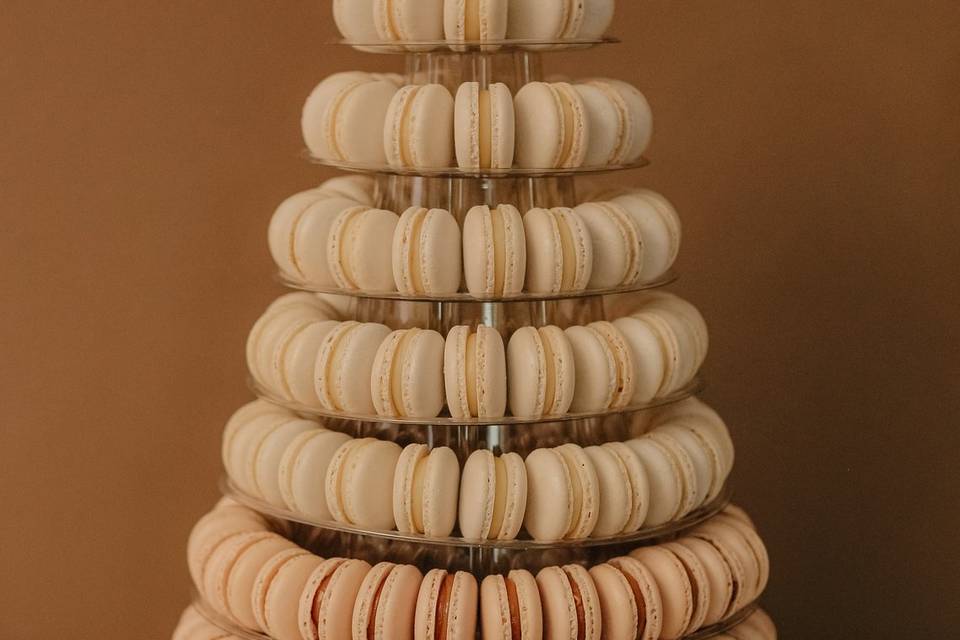 Torre de macarons
