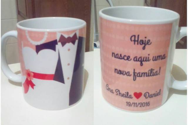 Brinde / Caneca noivos