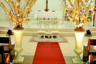 Decoração de altar