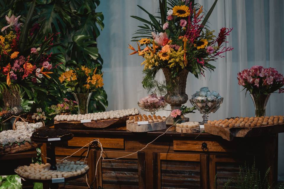 O doces que decoraram