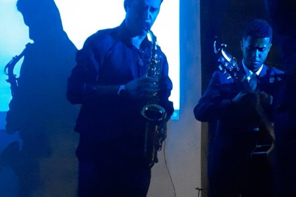 Sax e banda