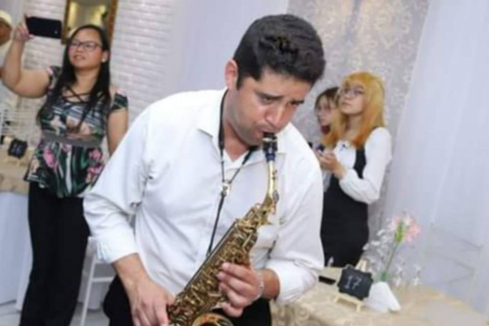 Saxofonista no solo