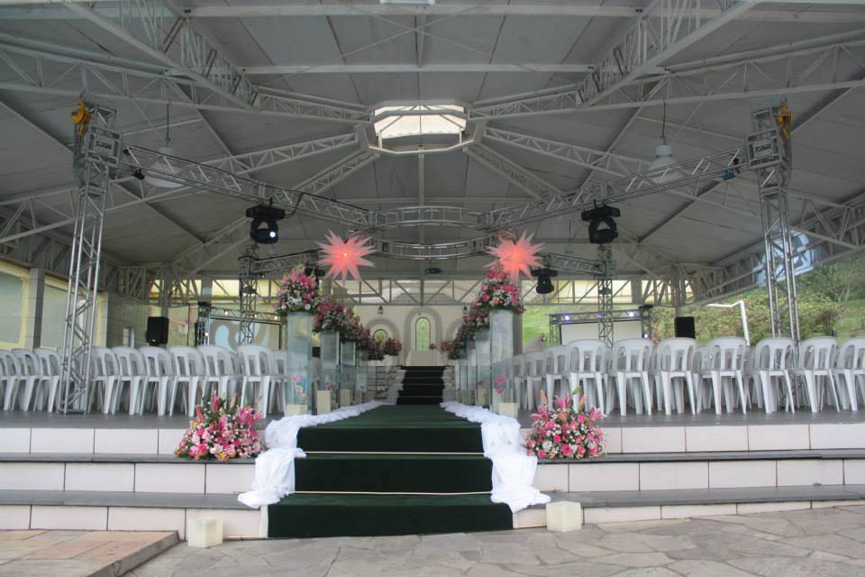 Decoração cor de rosa