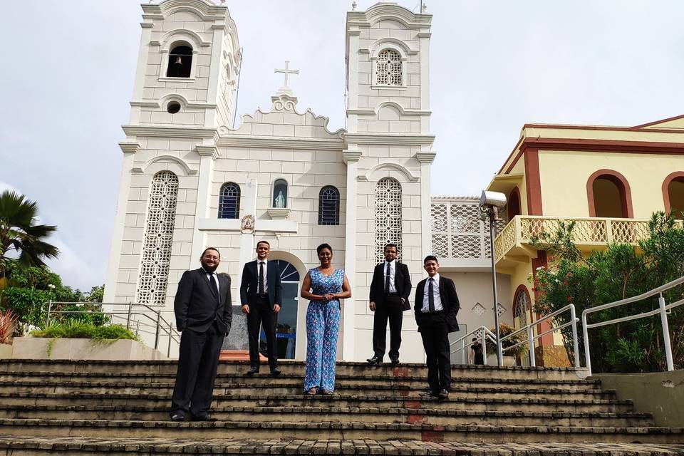 Cerimônia na igreja