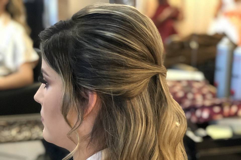 Penteado clássico