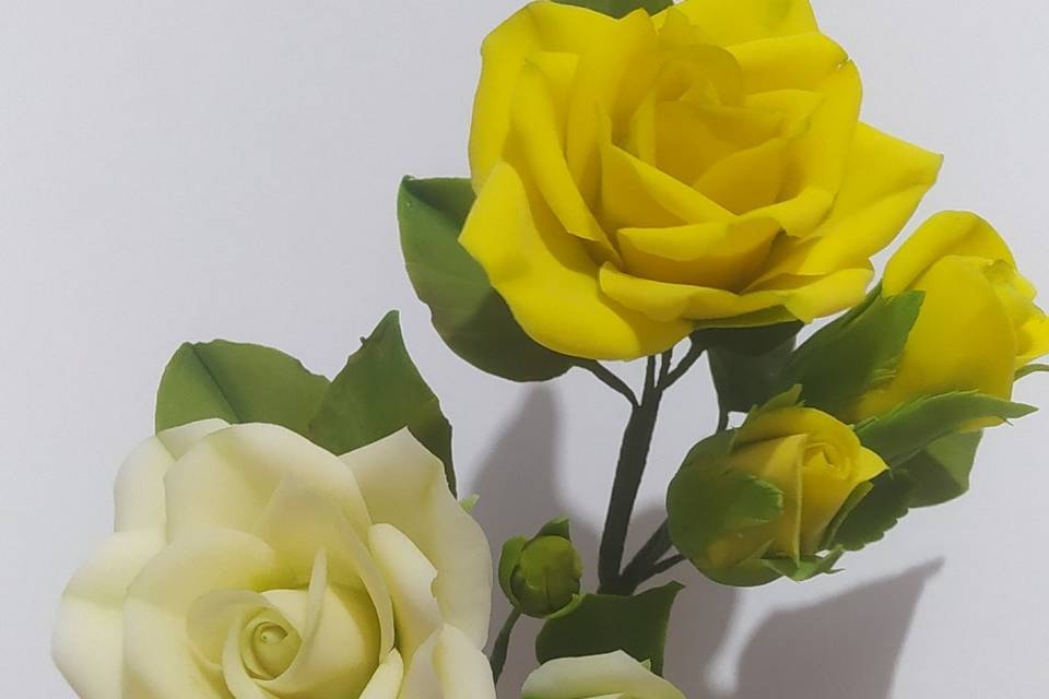 Flores comestível pra noivas
