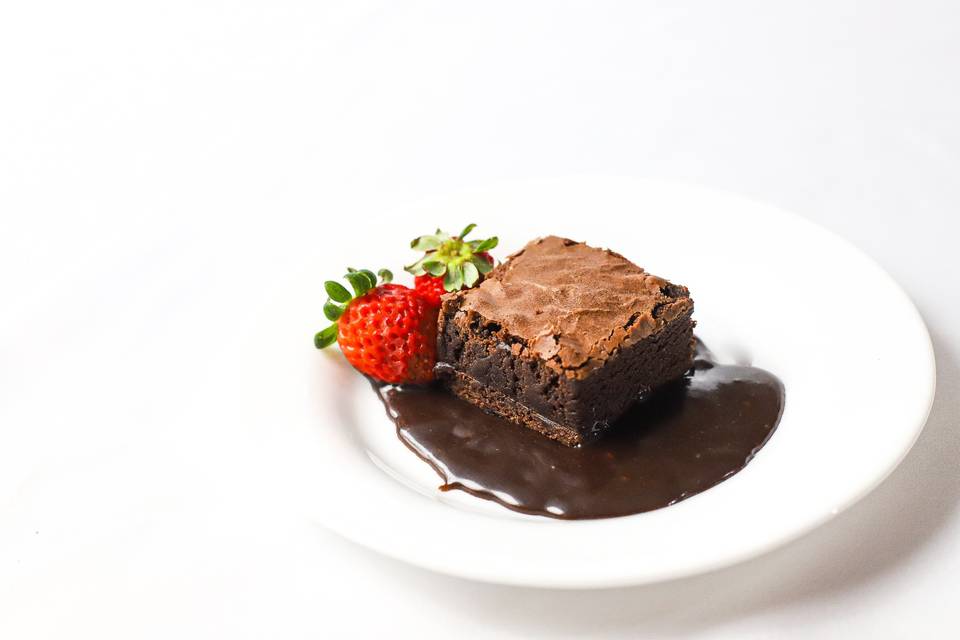 Brownie com chocolate