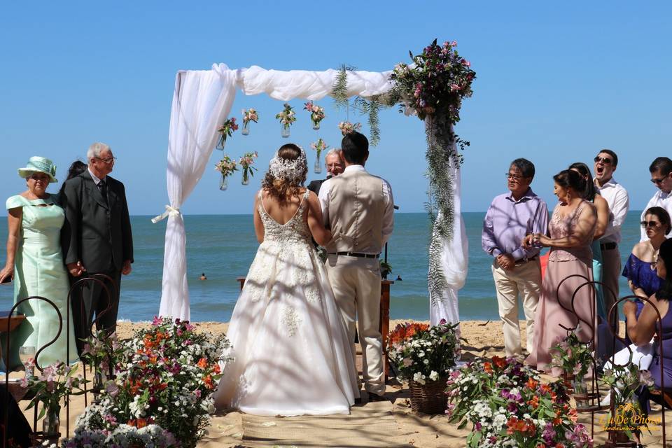 Casamento vermelha do norte