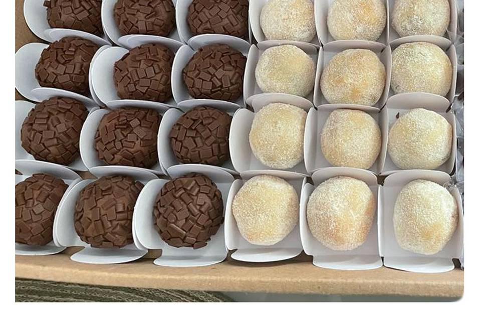 Brigadeiros tradicionais