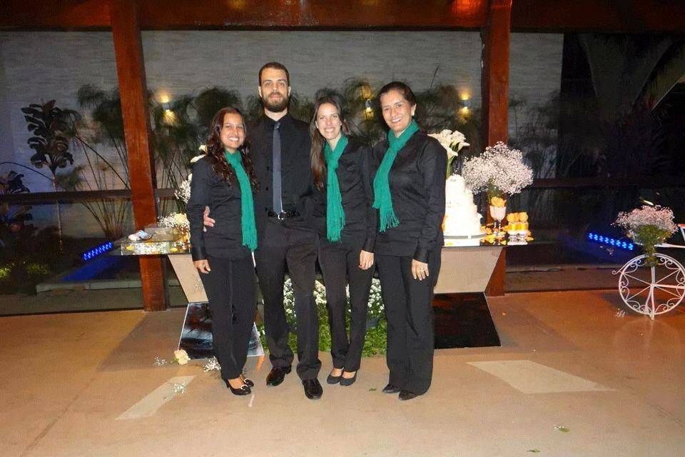 Parte da equipe