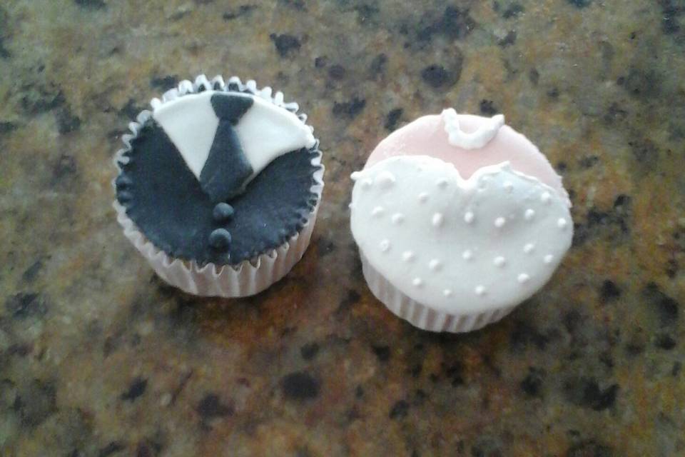 Cupcake noivinhos