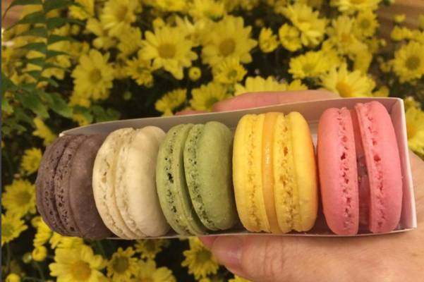 Caixa macarons