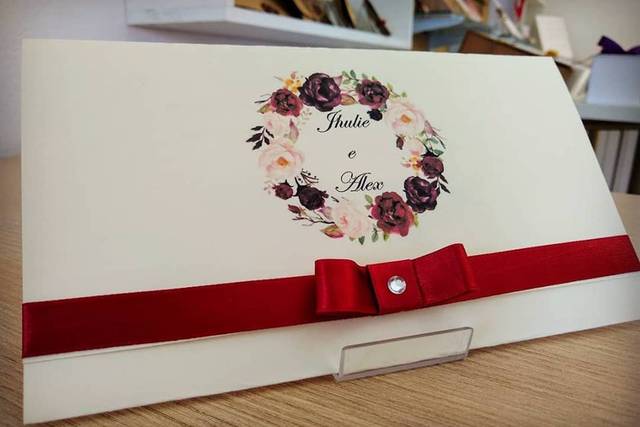 Marsala floral simples