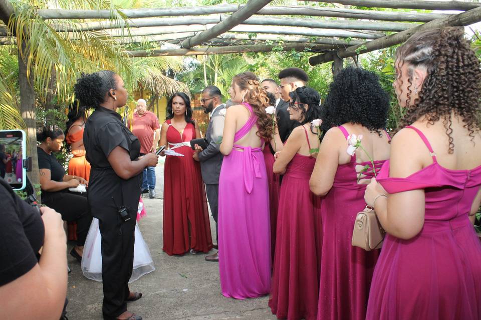 Coordenando os padrinhos