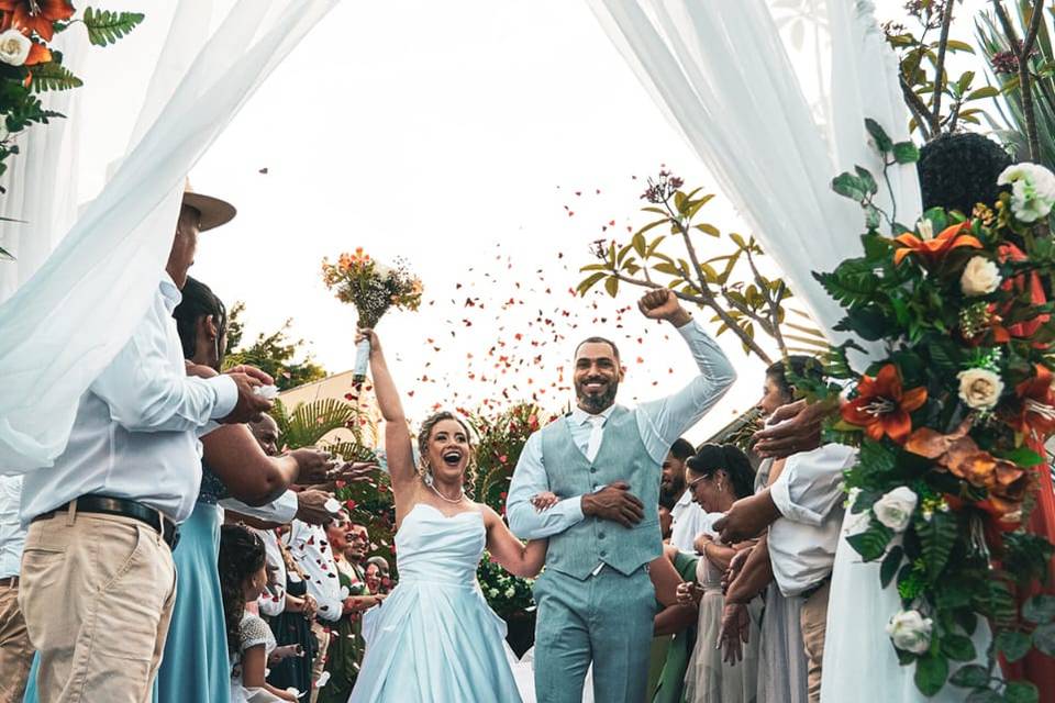 Casados Jessica e Fernando