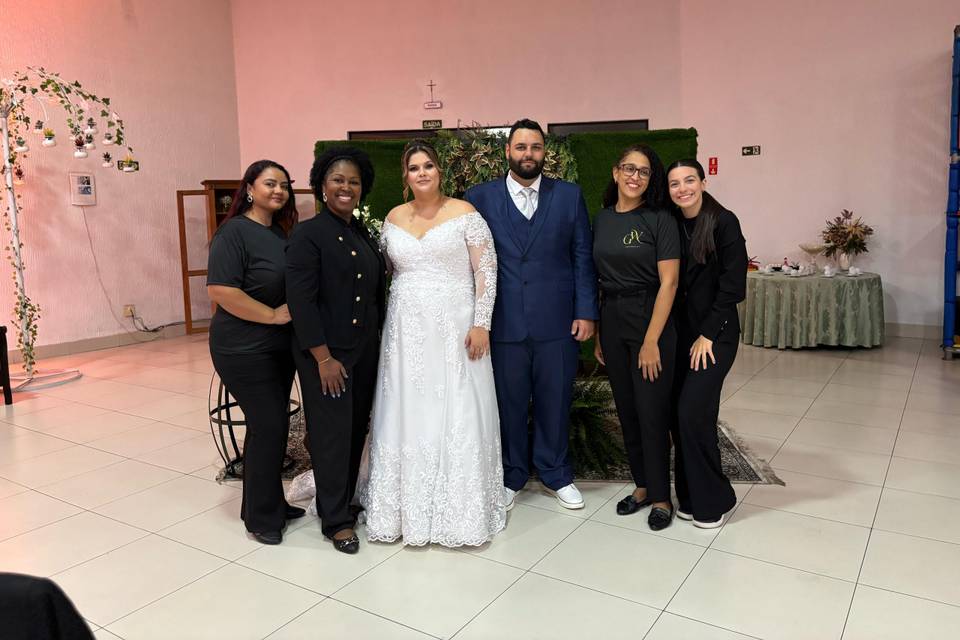 Noivos Natalia e Guilherme