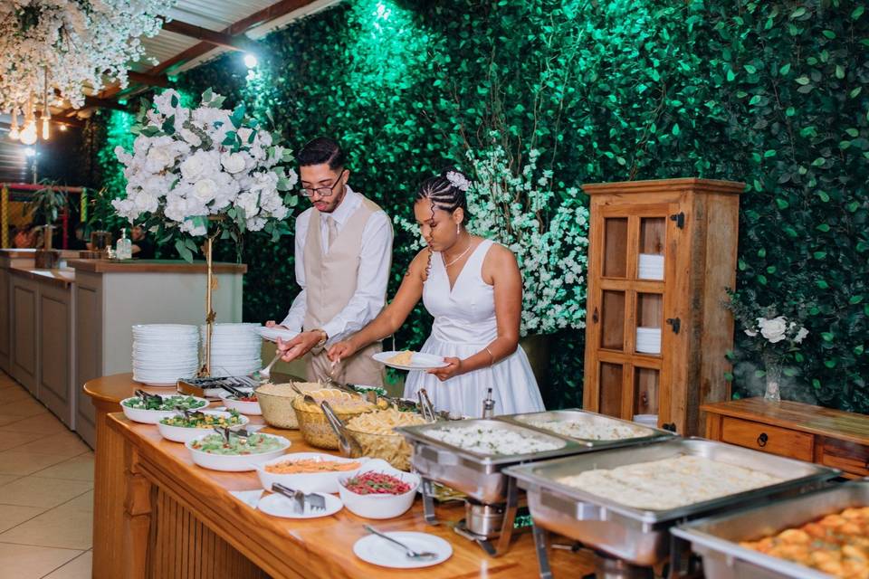 Mesa de buffet