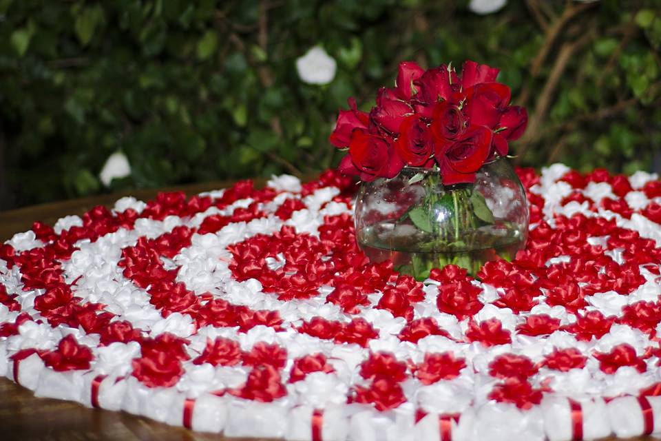 Decoração mesa doces