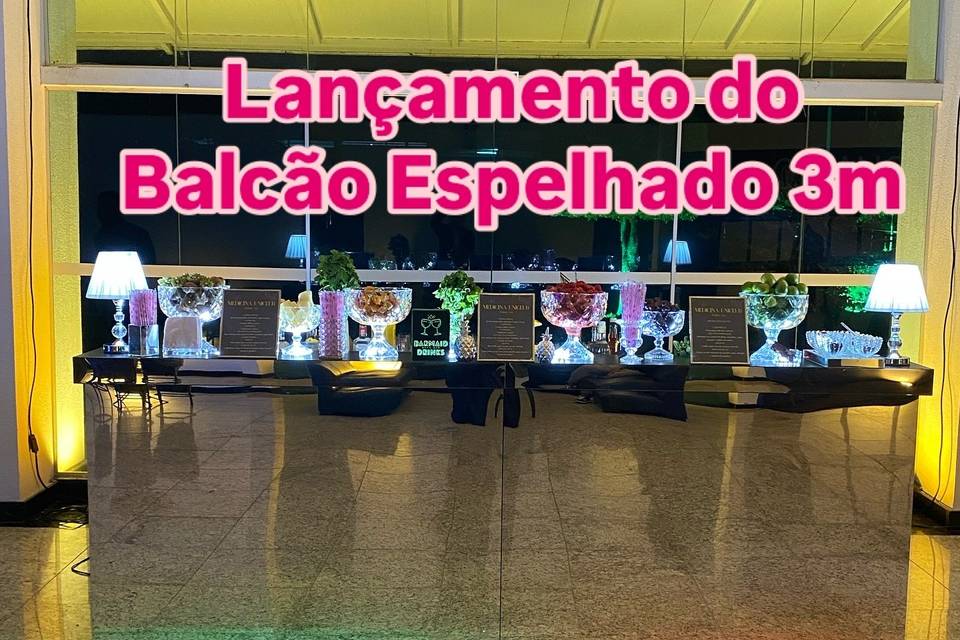 Balcão espelhado