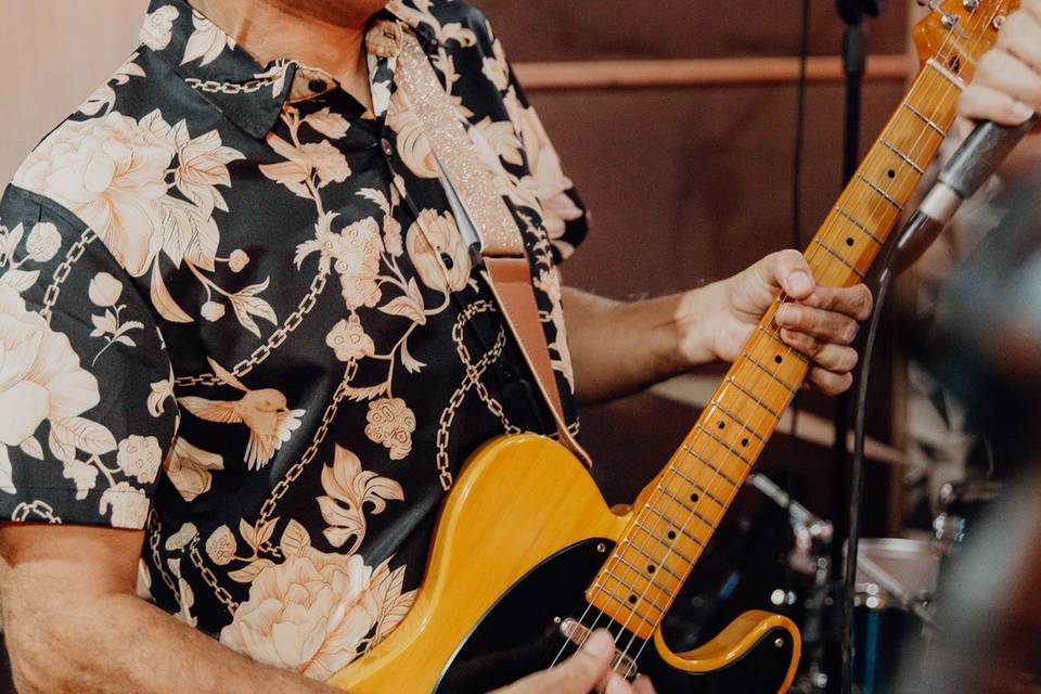 Guitarrista Baile do Havaí