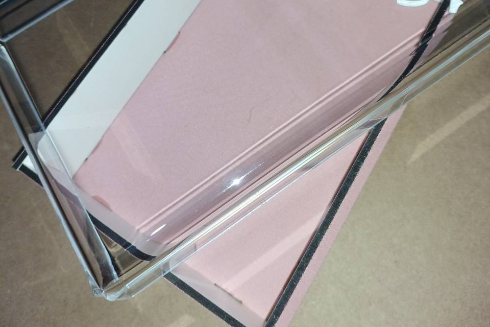 Caixa MDF revestida tecido