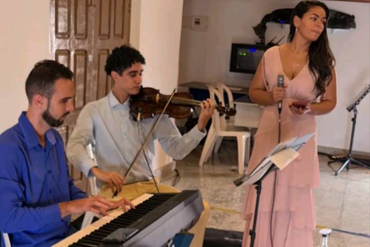 Voz, Piano e Violino