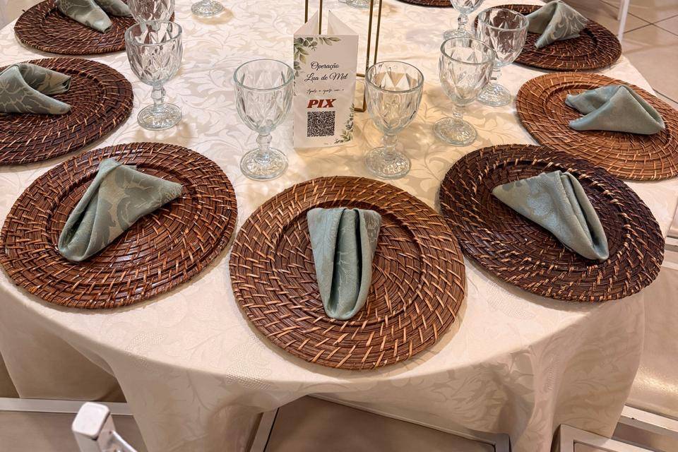 Mesa convidados