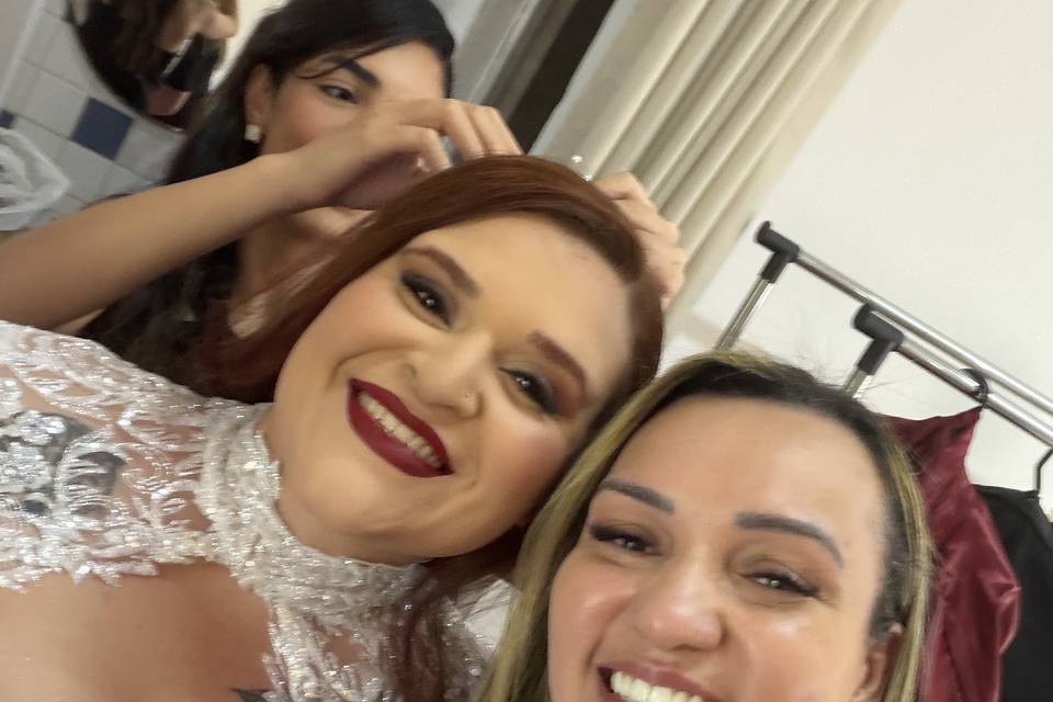 Fotinha com a noiva linda